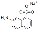 sodium 7-aminonaphthalene-1-sulphonate  Structure