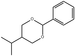 m-Dioxane, 5-isopropyl-2-phenyl- (8CI) Structure