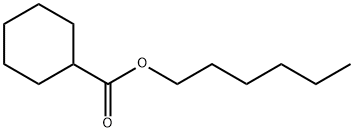 hexyl cyclohexanecarboxylate Structure