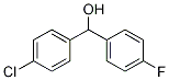 (4-클로로페닐)(4-플루오로페닐)메탄올 구조식 이미지