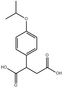 2-(4-ISOPROPOXY-PHENYL)-SUCCINIC ACID Structure
