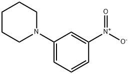 1-(3-Nitrophenyl)piperidine 구조식 이미지