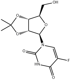 5-fluoro-1-[(2R,4R)-4-(hydroxymethyl)-7,7-dimethyl-3,6,8-trioxabicyclo[3.3.0]oct-2-yl]pyrimidine-2,4-dione 구조식 이미지