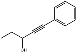 1-PHENYL-1-PENTYN-3-OL Structure