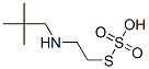 티오황산수소S-[2-[(2,2-디메틸프로필)아미노]에틸]에스테르 구조식 이미지