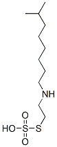 티오황산수소S-[2-[(7-메틸옥틸)아미노]에틸]에스테르 구조식 이미지