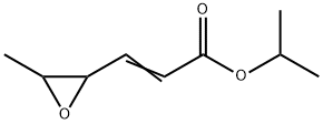 2-Propenoicacid,3-(3-methyloxiranyl)-,1-methylethylester(9CI) 구조식 이미지