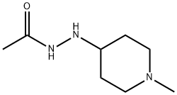 N'-(N-methyl-4-piperidyl)acetohydrazide  Structure