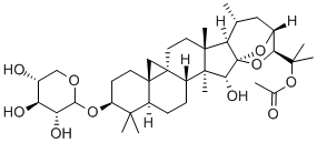 25-O-ACETYLCIMIGENOL XYLOSIDE 구조식 이미지