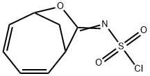7-옥사바이사이클로[4.2.1]노나-2,4-디엔-8-일리덴설파모일클로라이드 구조식 이미지