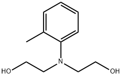 DIETHANOL-O-TOLUIDINE Structure