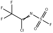 (1-클로로-2,2,2-트리플루오로에틸리덴)설파모일플루오라이드 구조식 이미지