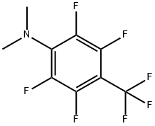 4-DIMETHYLAMINOHEPTAFLUOROTOLUENE Structure