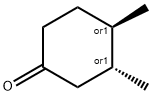 TRANS-3,4-DIMETHYLCYCLOHEXANONE Structure