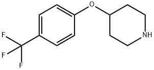 4-[4-(Trifluoromethoxy)phenoxy]piperidine Structure