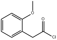 2-METHOXYPHENYLACETYL CHLORIDE Structure