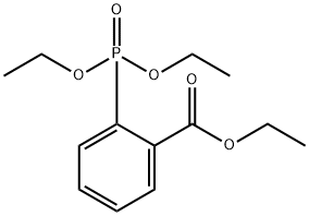 DIETHYL-2-ETHOXYARBONYLPHENYLPHOSPHONATE Structure