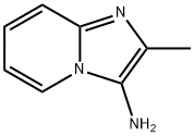 2-메틸이미다조[1,2-A]피리딘-3-아민 구조식 이미지