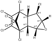 Heptachlor- endo- epoxide(trans-，isomer A) Structure