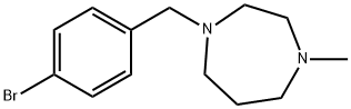 1-(4-BROMOBENZYL)-4-METHYLPERHYDRO-1,4-DIAZEPINE Structure