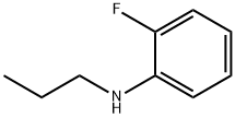 Benzenamine, 2-fluoro-N-propyl-
 구조식 이미지