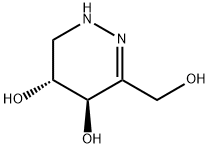 4,5-Pyridazinediol,1,4,5,6-tetrahydro-3-(hydroxymethyl)-,(4R,5R)-(9CI) Structure