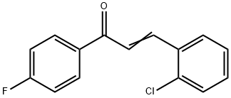 2-CHLORO-4'-FLUOROCHALCONE Structure