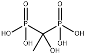 1-Hydroxyethylidene-1,1-diphosphonic acid  Structure