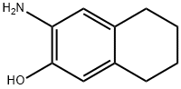 3-AMINO-5,6,7,8-TETRAHYDRO-2-NAPHTHOL Structure