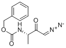 (3S)-3-Z-AMINO-1-DIAZO-2-BUTANONE Structure