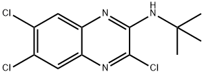 N-(tert-Butyl)-3,6,7-trichloroquinoxalin-2-amine Structure