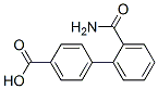 4-(2-Carbamoylphenyl)benzoic acid Structure