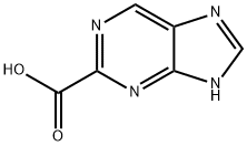 Purine-2-carboxylic acid (8CI) Structure