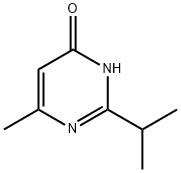 2-이소프로필-6-메틸-4-피리미디놀 구조식 이미지