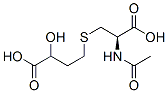 S-(3-hydroxy-3-carboxy-n-propyl)-N-acetylcysteine Structure