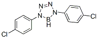 1,4-Bis(4-chlorophenyl)-4,5-dihydro-1H-tetrazaborole Structure