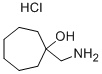 1-(AMINOMETHYL)-CYCLOHEPTANOL HYDROCHLORIDE Structure