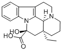 (3alpha,14beta,16alpha)-14,15-dihydro-14-hydroxyeburnamenine-14-carboxylic acid Structure