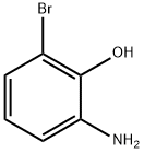 2-Amino-6-bromophenol 구조식 이미지