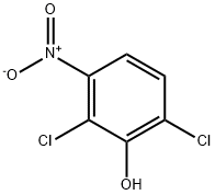 2,6-Dichloro-3-nitrophenol Structure