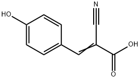 ALPHA-CYANO-4-HYDROXYCINNAMIC ACID Structure