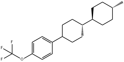 1-[(trans,trans)-4'-methyl[1,1'-bicyclohexyl]-4-yl]-4-(trifluoromethoxy)-benzene 구조식 이미지