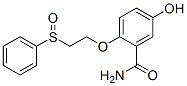 2-[2-(benzenesulfinyl)ethoxy]-5-hydroxy-benzamide Structure