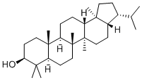 (3ALPHA(H)+3BBETA(H)),17BETA(H),21BETA(H)-3-HYDROXYHOPANE 구조식 이미지