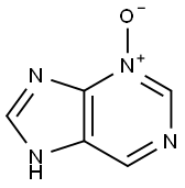 7H-퓨린,3-산화물(9CI) 구조식 이미지