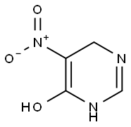 4-Pyrimidinol,1,6-dihydro-5-nitro- Structure