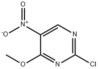 2-CHLORO-4-METHOXY-5-NITRO-PYRIMIDINE Structure