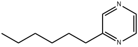 2-Hexylpyrazine Structure