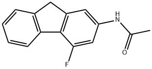 N-(4-플루오로-9H-플루오렌-2-일)아세트아미드 구조식 이미지