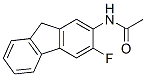 아세트아미드,N-(3-플루오로-9H-플루오렌-2-일)-(9CI) 구조식 이미지